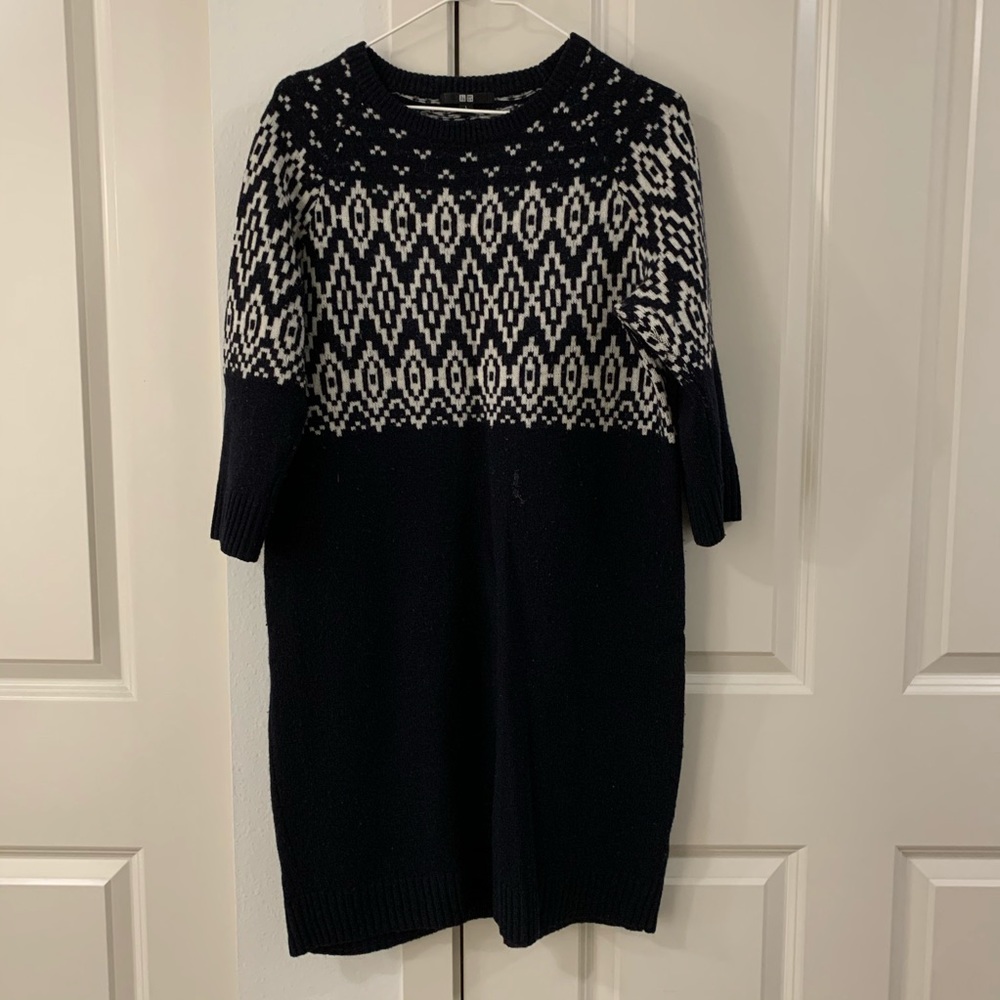 uniqlo sweater dress